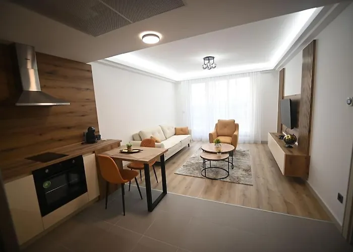 New 1br Skycity In - Free Parking Apartment Skopje