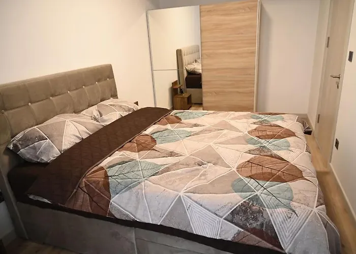 New 1br Skycity In - Free Parking Apartment Skopje